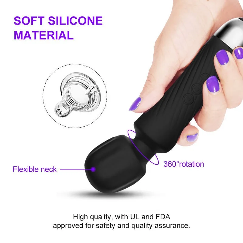 Vibrator for Women Sex Toys for Women Clitoris G Spot Stimulator with Powerful 20 Vibration Mode Waterproof Powerful