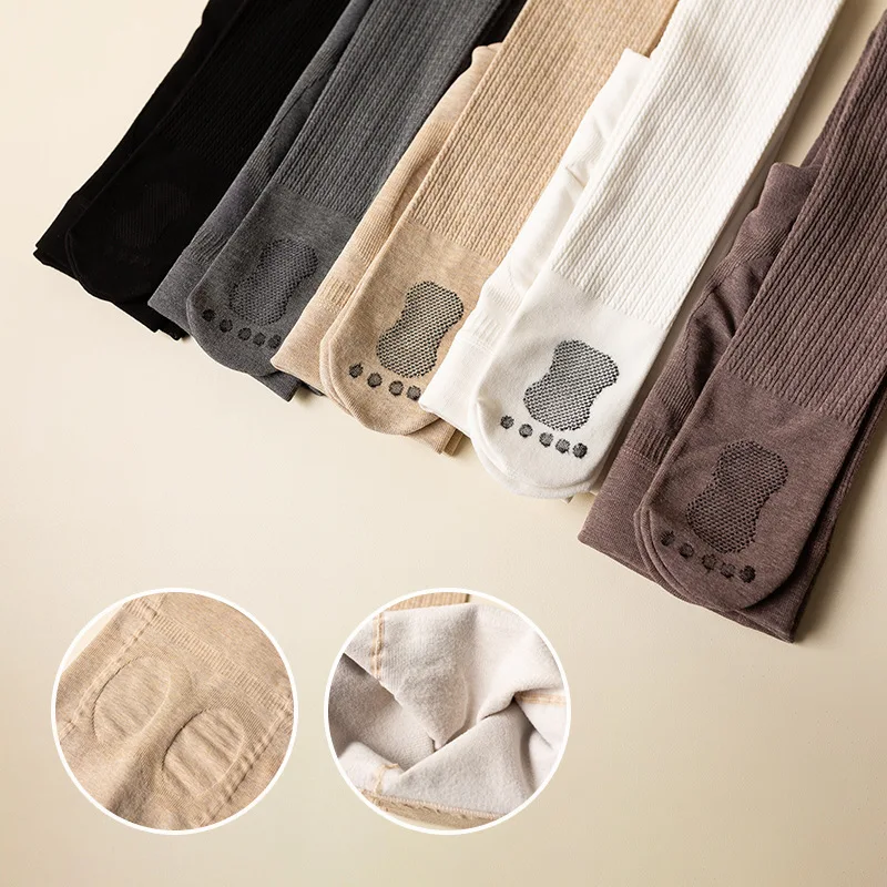 Children Baby Cotton Tights Pantyhose Girls Stretchy Knit Tights Leggings Kids Toddlers Grip Anti Slip Socks For Kids