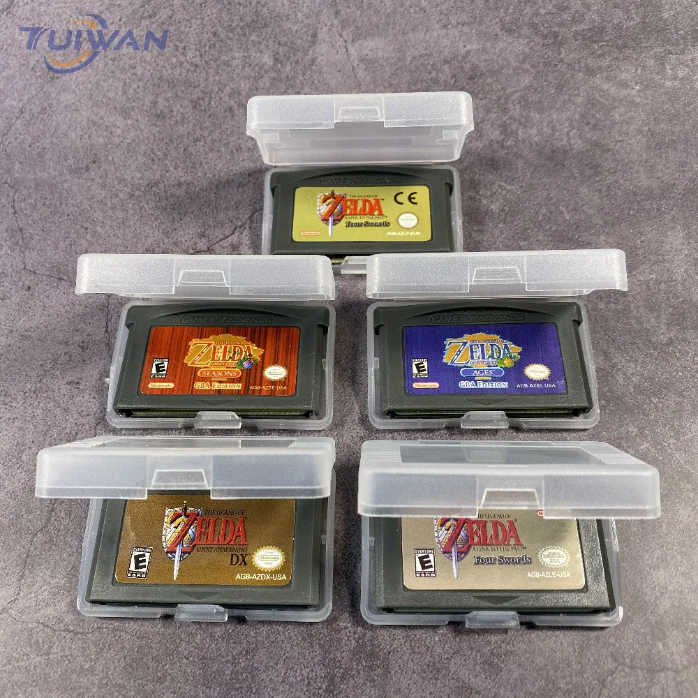 Совершенно новые ретро игры для game boy advance minish-cap the legend of zelda