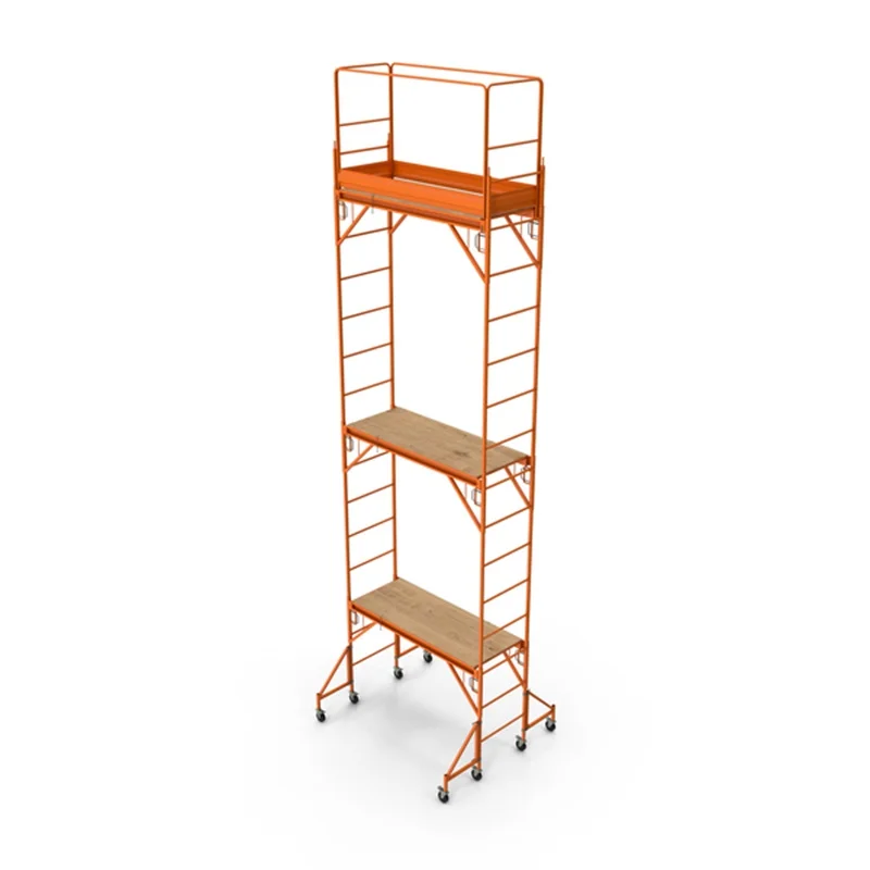 Super Quality Scaffold Tower Steel Tower Mobile Metal Multipurpose Rising Scaffold Ladder Tower