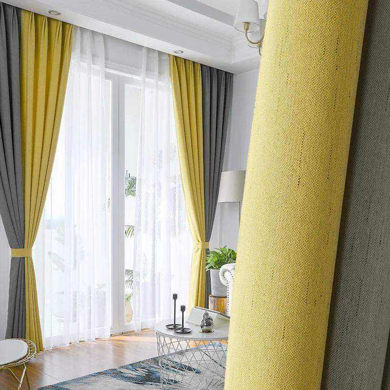 
Living Room Blackout Curtain Ready Made Window Cheap Curtains Wholesale Blind Curtain For the Living Room 