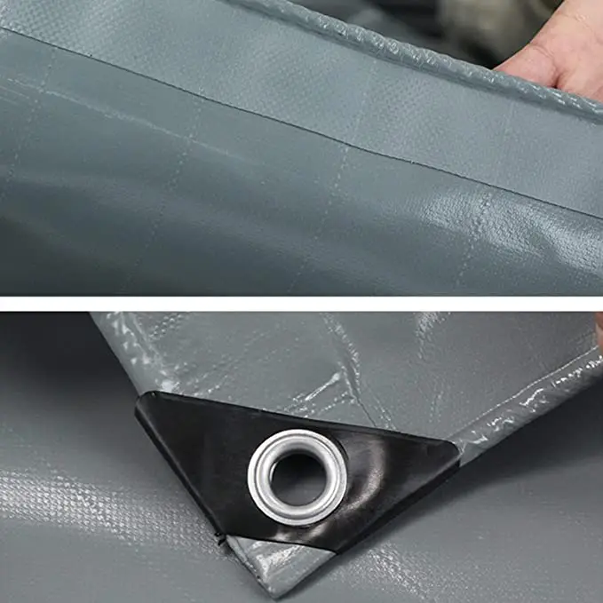 PVC Tarpaulin Truck Tarps Sheet With Eyelet Heat Sealing /Sewing Heavy Duty Oil Covers 1000D