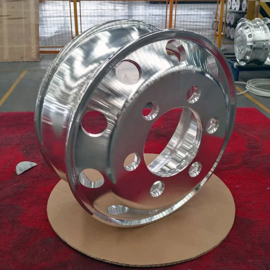 small alloy truck wheel 17.5x6.00 Truck Alloy Wheels Rim With 6 Hole