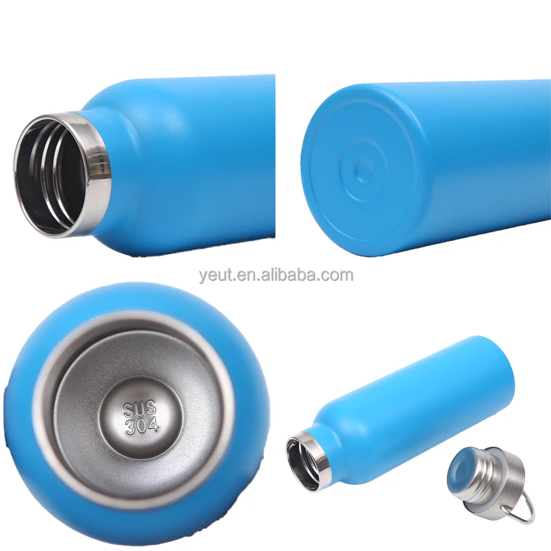 Big Mouth Double-Wall Thermal Flask, Stainless Steel Water Bottle Thermos Vacuum Flask Outdoors Sports Bottle with Lid