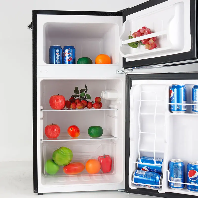 BCD-89 Hot for sale built in fridge color12 volt refrigerator black built in fridge