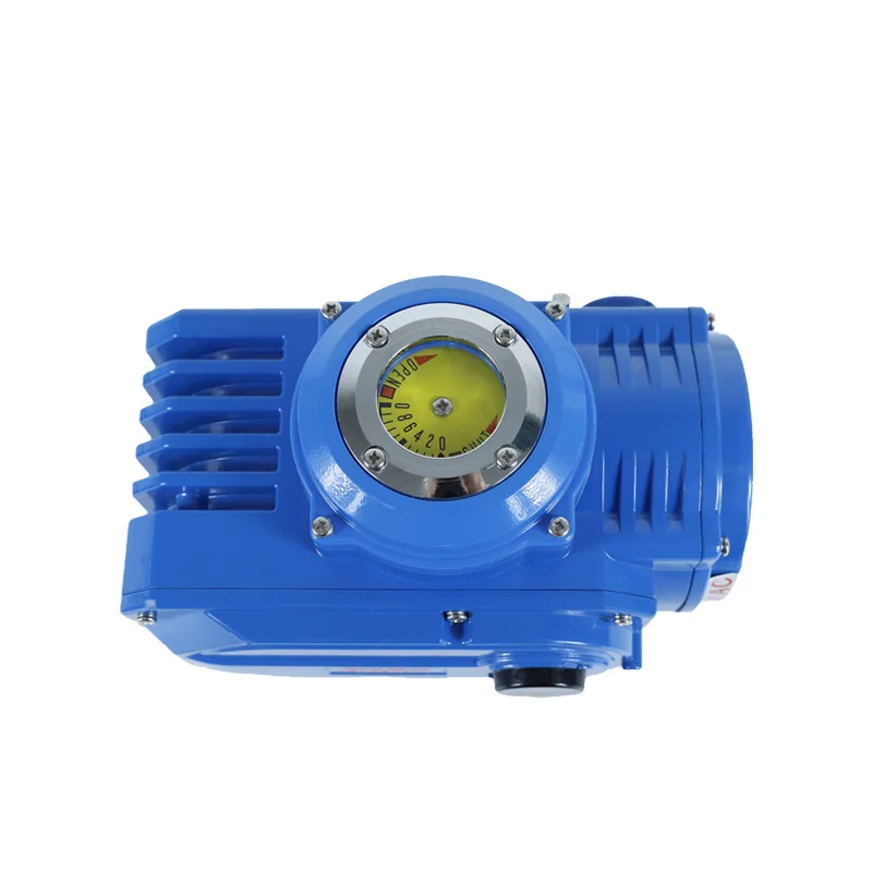 220VAC RS485 Cable Electric ball valve 4-20mA Electric Actuated Actuator for wafer TPFE cast Iron butterfly valve