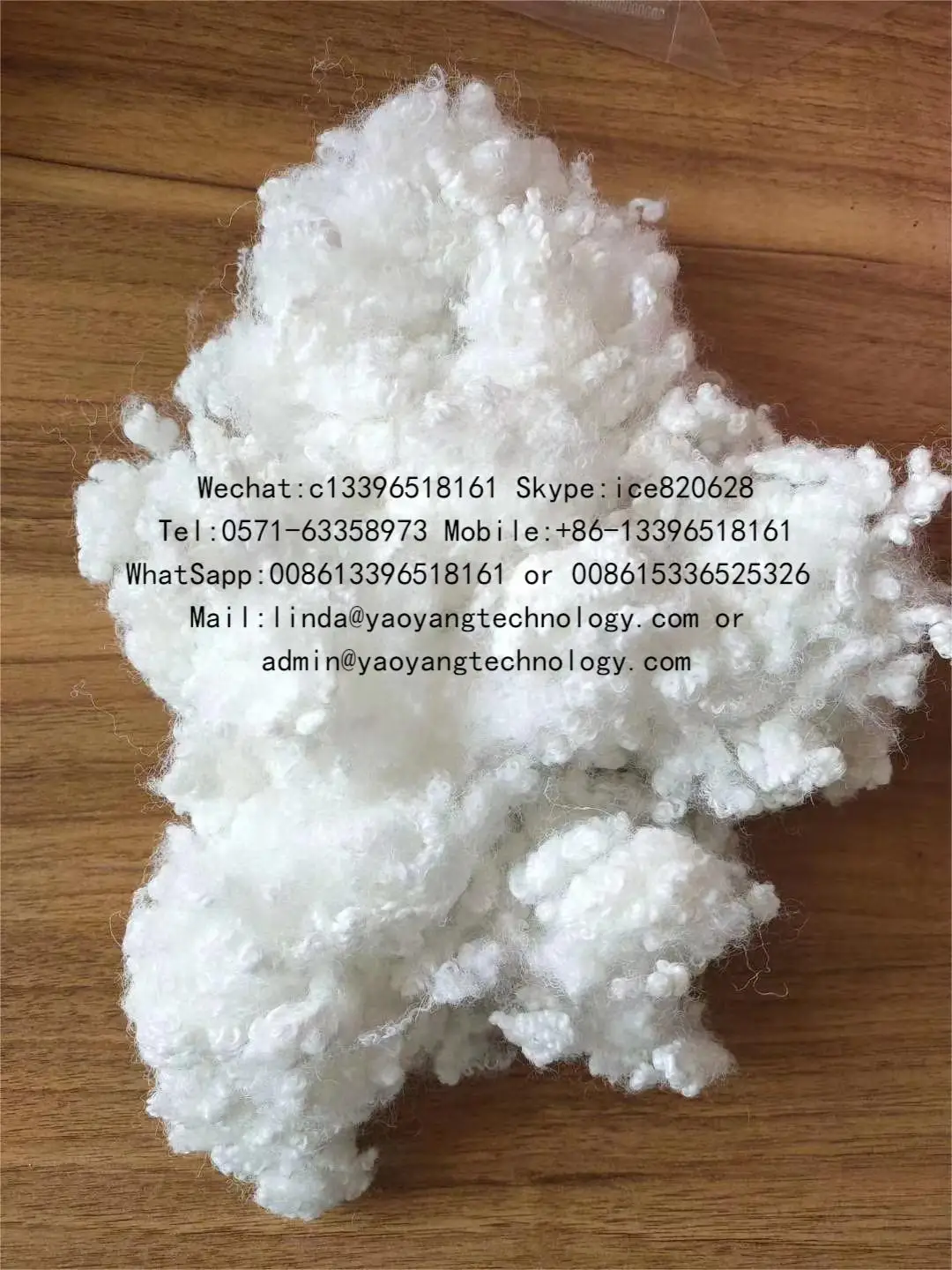 100% Polyester Hollow Conjugated Siliconized Polyester Staple Fiber with Low Price Polyester Fiber Manufacturers and Suppliers