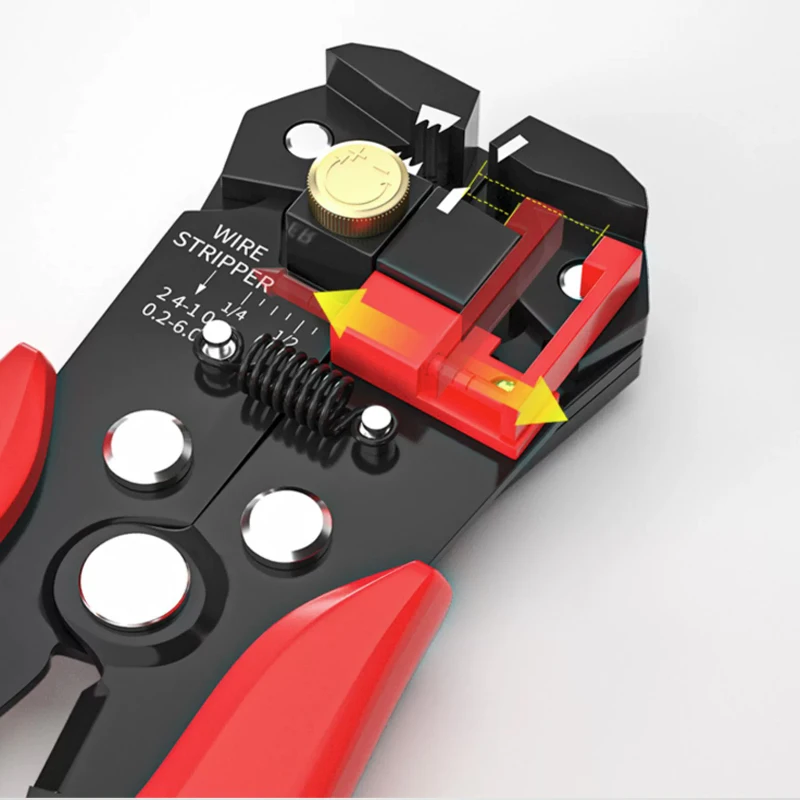 DWBX-2454 Multifunctional Terminal Crimping wire cutting stripping tool Pliers Cold Press Pliers wire cutter stripper
