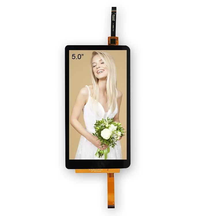 5.0 inch MIPI TFT Display LCD 720 * RGB * 1280 pixel RGB  interface mobile phone lcds