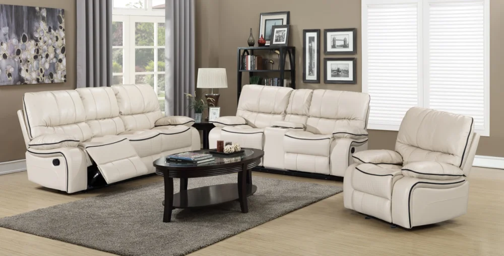 Frank living room 2022 luxury sofas recliner sofa set furniture for home