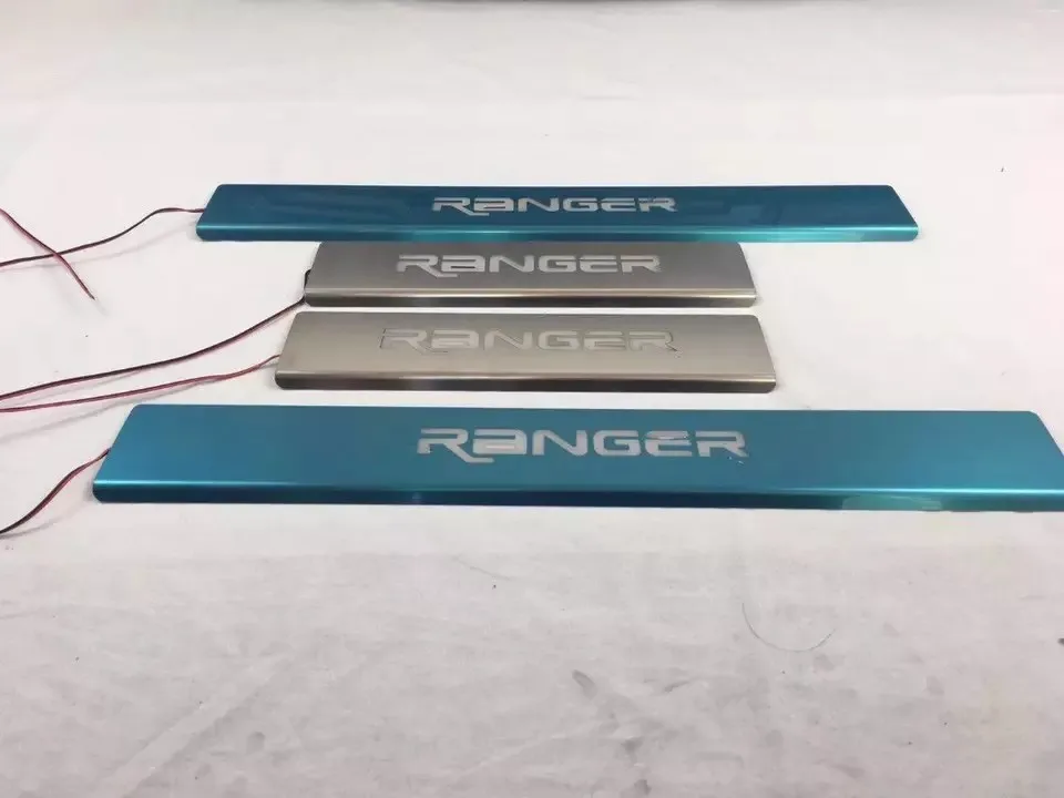 Off Road 4*4 Auto Parts Easy Install Silver ABS Door Step External Door Sill For Car Parts For Ranger