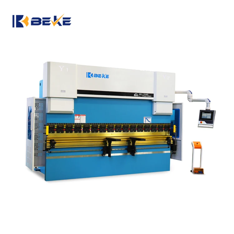 CNC Hydraulic Bending Machine With Manual Lift Backgauge Fingers  With Da53t