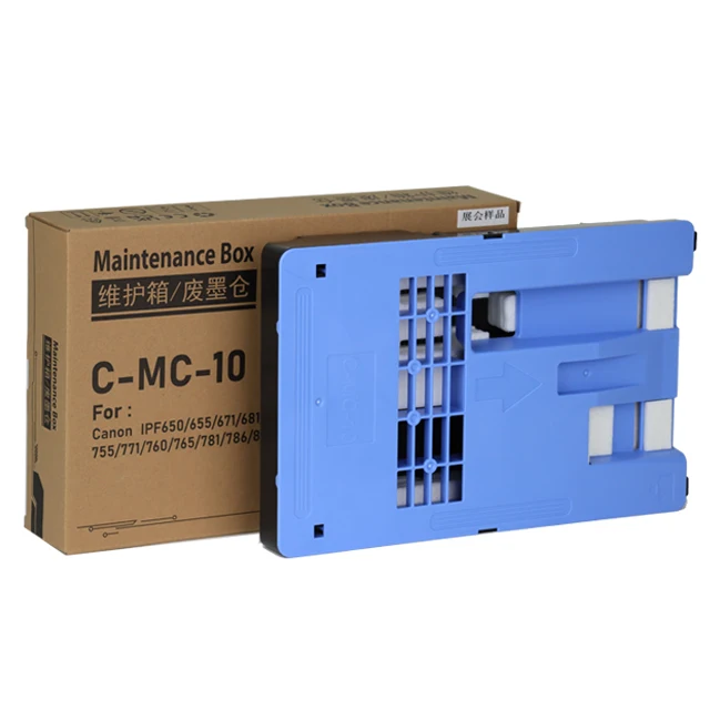 Mc10 mc 10 mc-10 maintenance cartridge for canon imagePROGRAF ipf750 ipf755 ipf760 ipf765 series ipf670/680/685/770/780/75