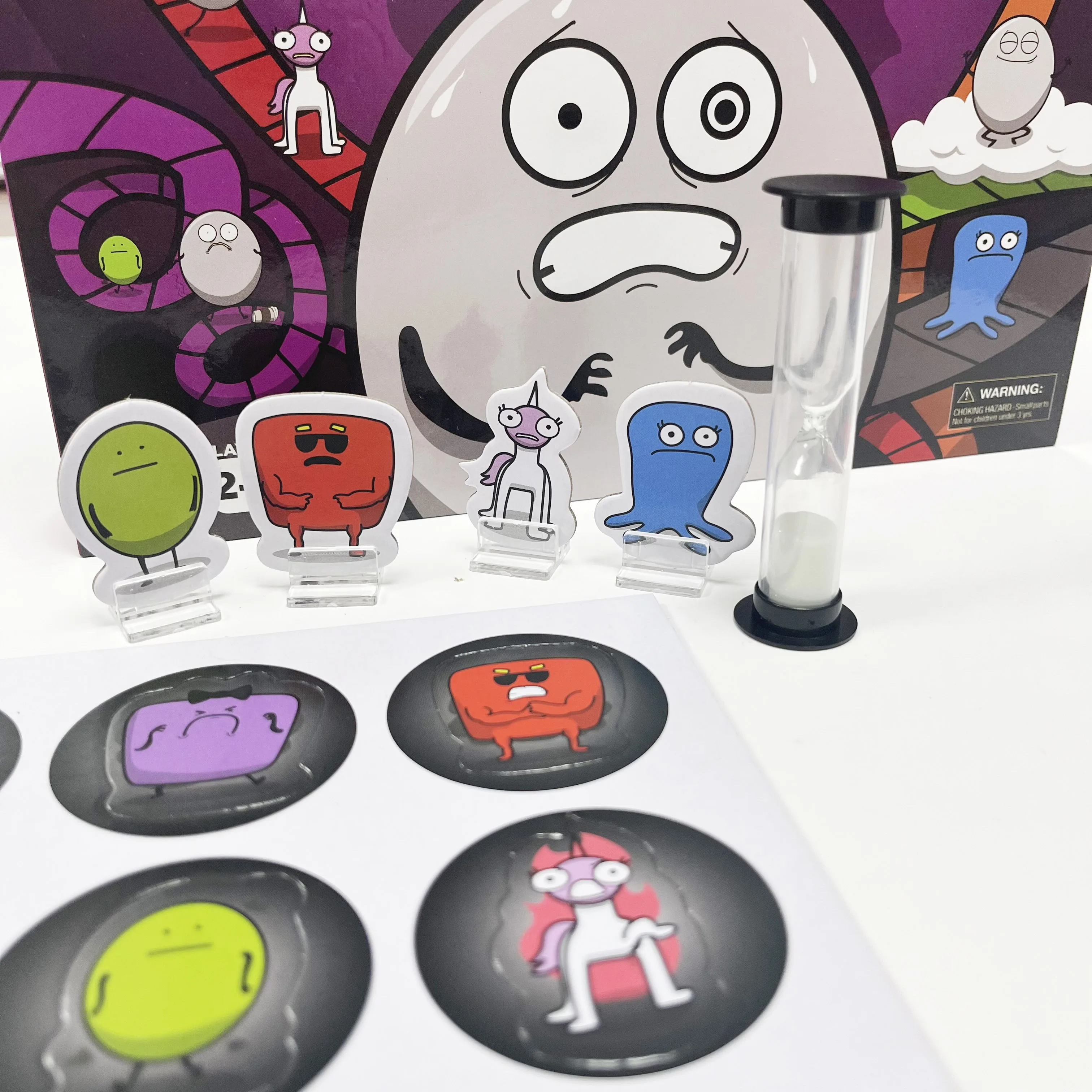 customised popular customized educational learning 30 seconds drinking metal coin card board games