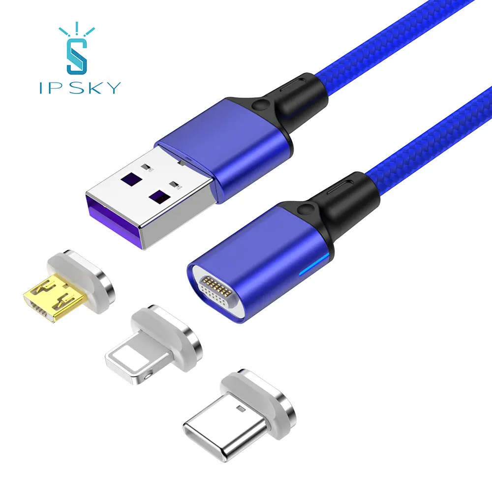 
IPSKY Custom logo data cable strong magnetic with N52 data and charging cable 