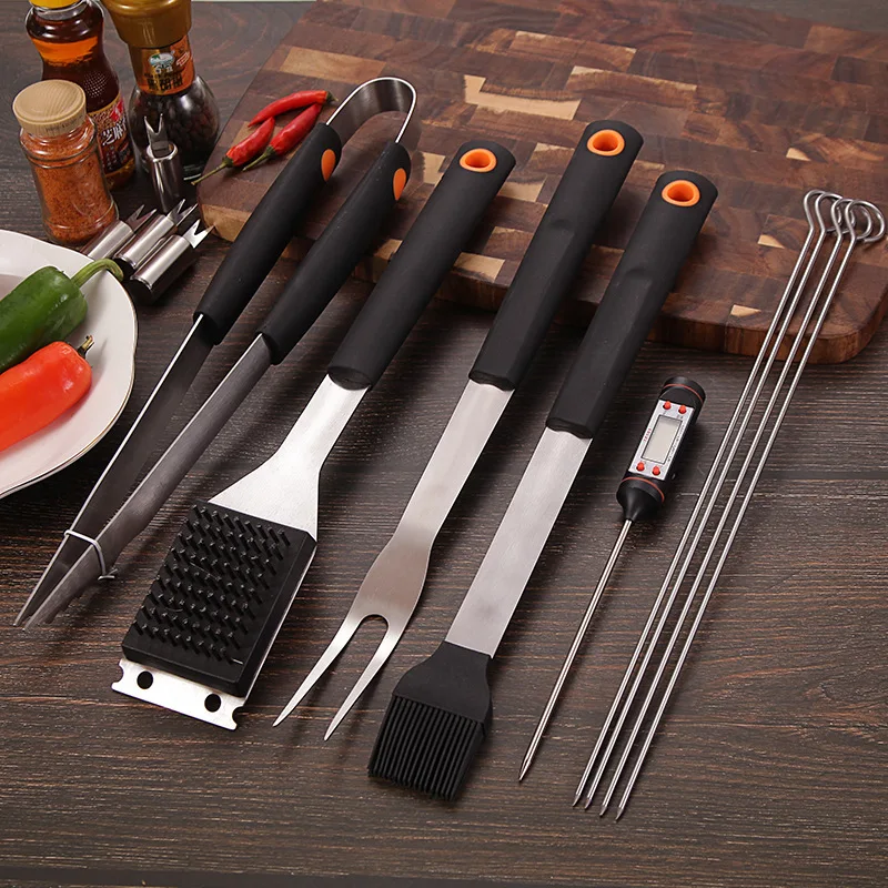 Wholesale Stainless Steel Grill Outdoor Wild Drinking Household Tools Suit Barbecue Bbq Grills Accessories