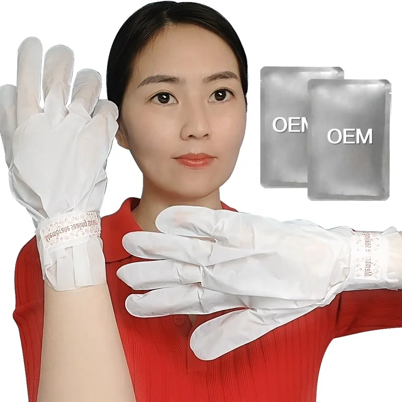 Repairing Hand Peeling Mask Glove Baby Soft Mask Korean Hand Peeling Moisturize OEM/ODM Private Label Hand Care Mask