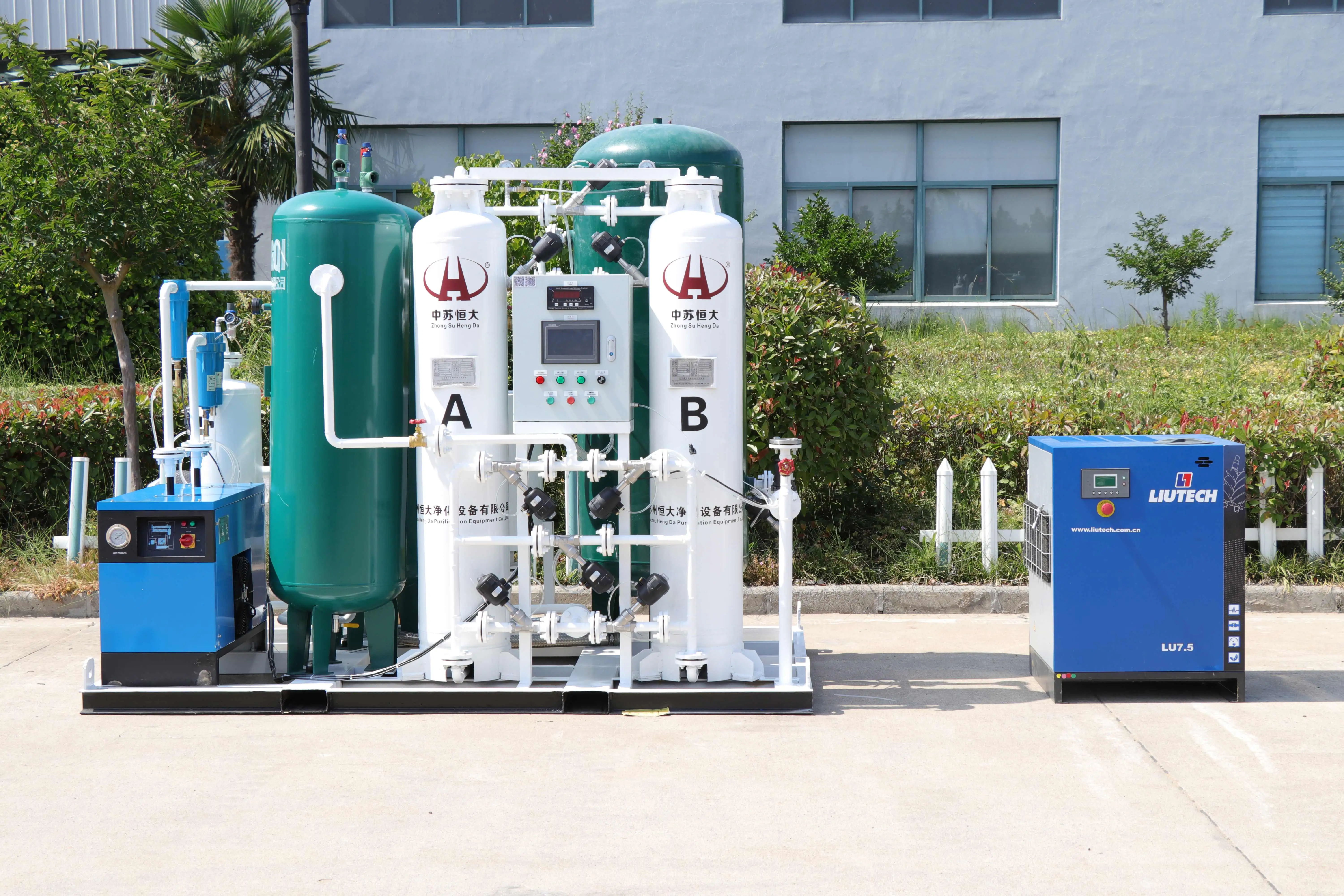 Medical Oxygen Production Plant Psa Oxygen Generator Price With Full Container