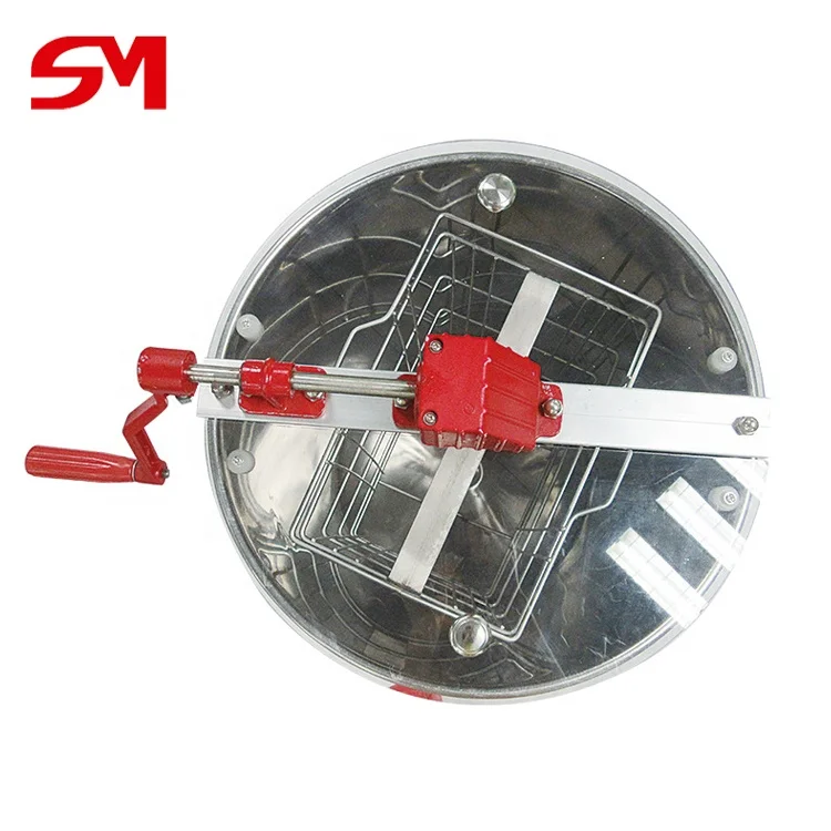 High Efficient Most World Popular Machinery Honey Extractor Direct Drive Motor Handle