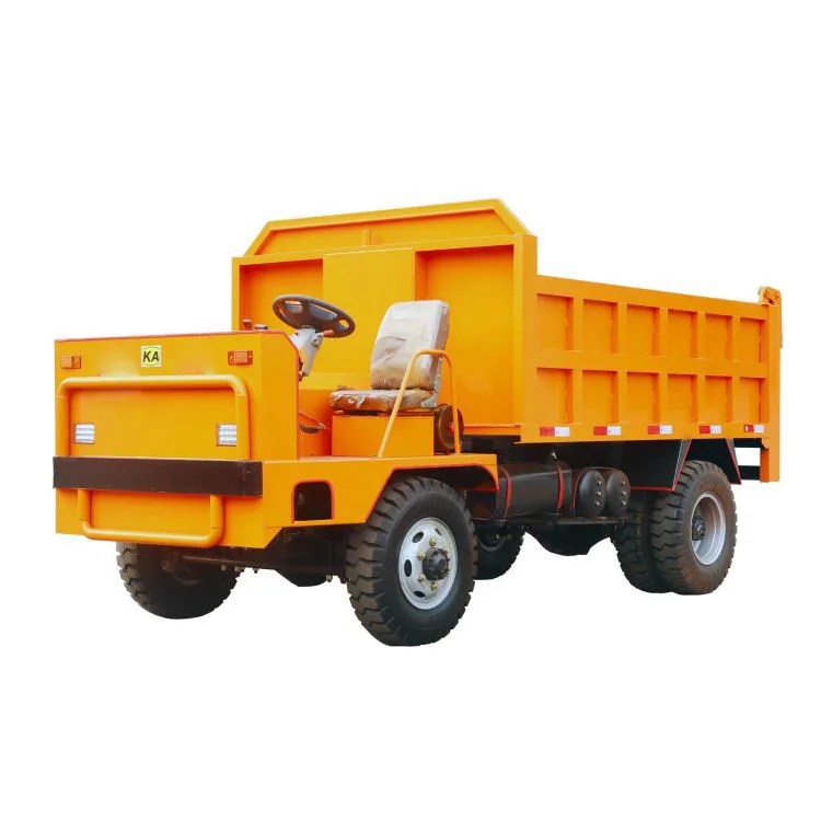 Mine 4WD Pit Car Underground Mining Dumpers Truck Diesel Tipper Slag Hauling Mine Car Roadway Four-wheel Slag Bogie Truck