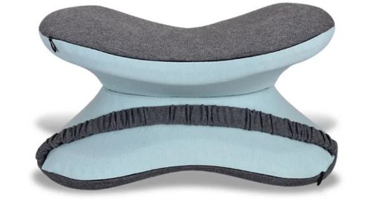 Face Down Pillow for Sleeping,Orthopedic Pillows for Neck Pain,Nap Sleeping Pillow Cushion for Office with Washable Cover