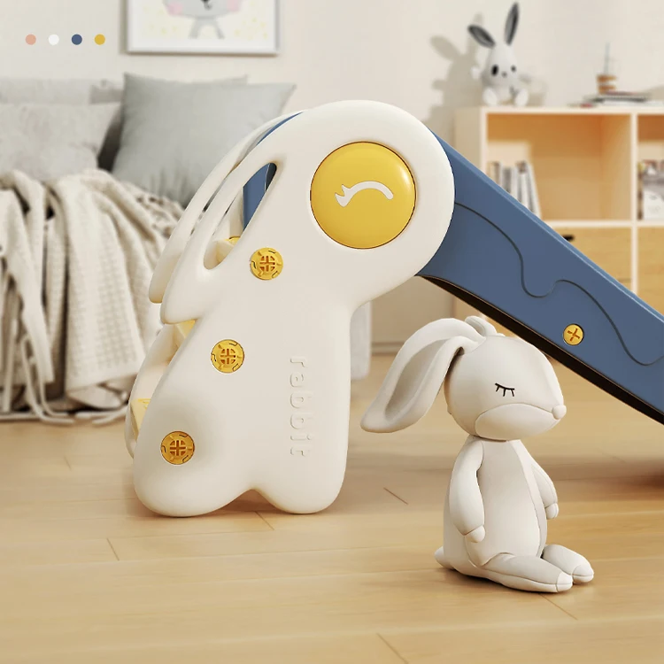 Resort Hotel Toddler Pc Tobogan Plastic Escorrega Criancas Play Ground Foldable Slide Children Sliding Toys Plastic Slides