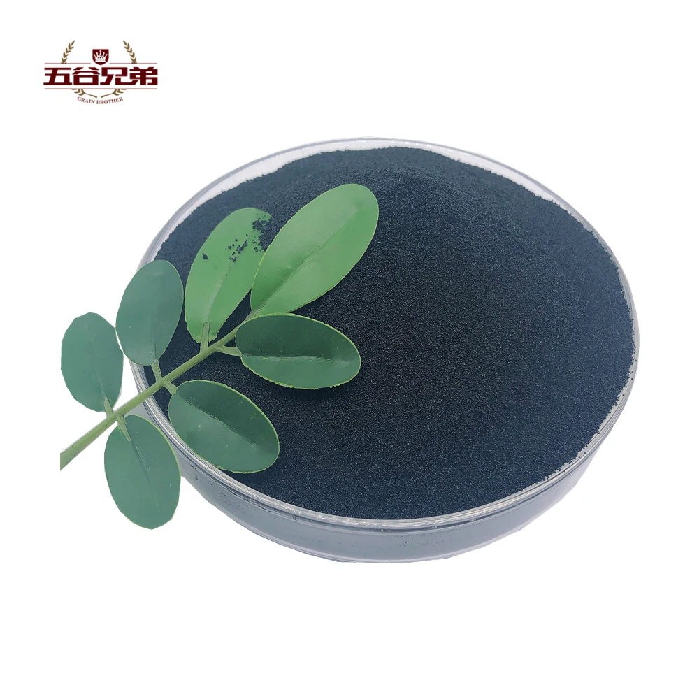 Agro Fertilizer Price Organic 98% Shiny Powder Super Humic Acid Potassium Humate