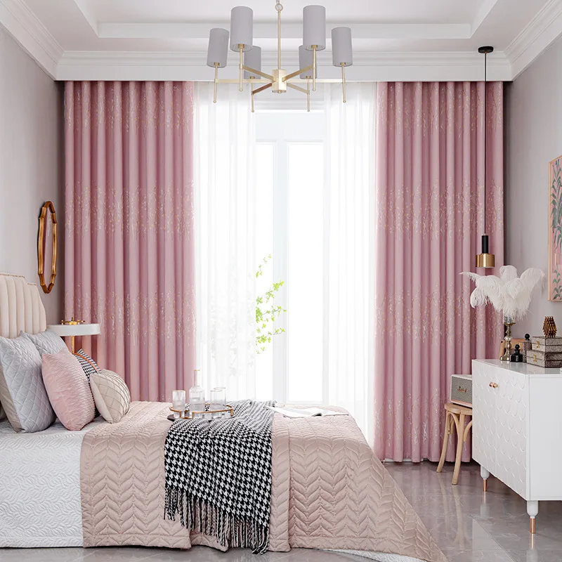 Заводская поставка плотные жаккардовые шторы для гостиной Cortinas De Banos набор дизайнерских штор