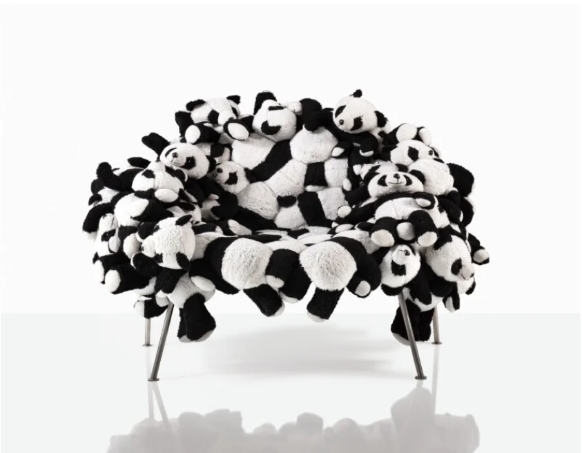 GORMAN Luxury Modern Hotel Furniture Creative Doll Sofa Lounge Chair for Bedroom and Living Room Fabric Leisure Style