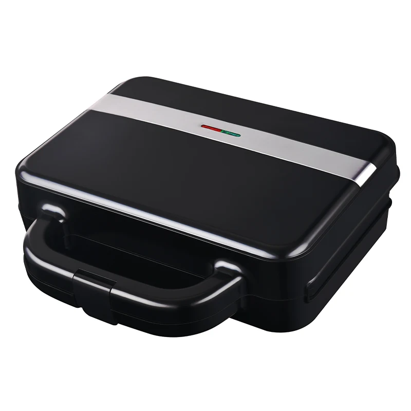 7 3 in 1 Detachable Stainless Steel Grill Sandwich Maker 2 Slice Breakfast Toaster Waffle