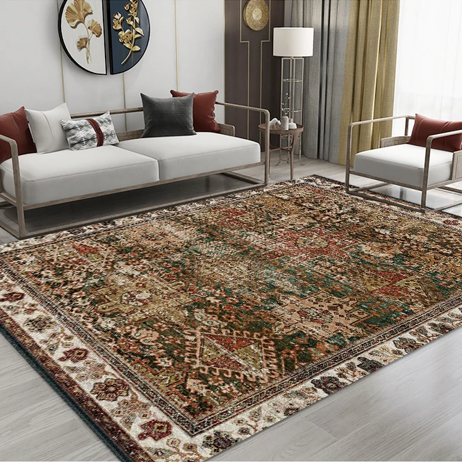 Custom logo rug carpet Anti Slip Floor Mat Various colors living room decoration Bedroom Carpet persian carpet