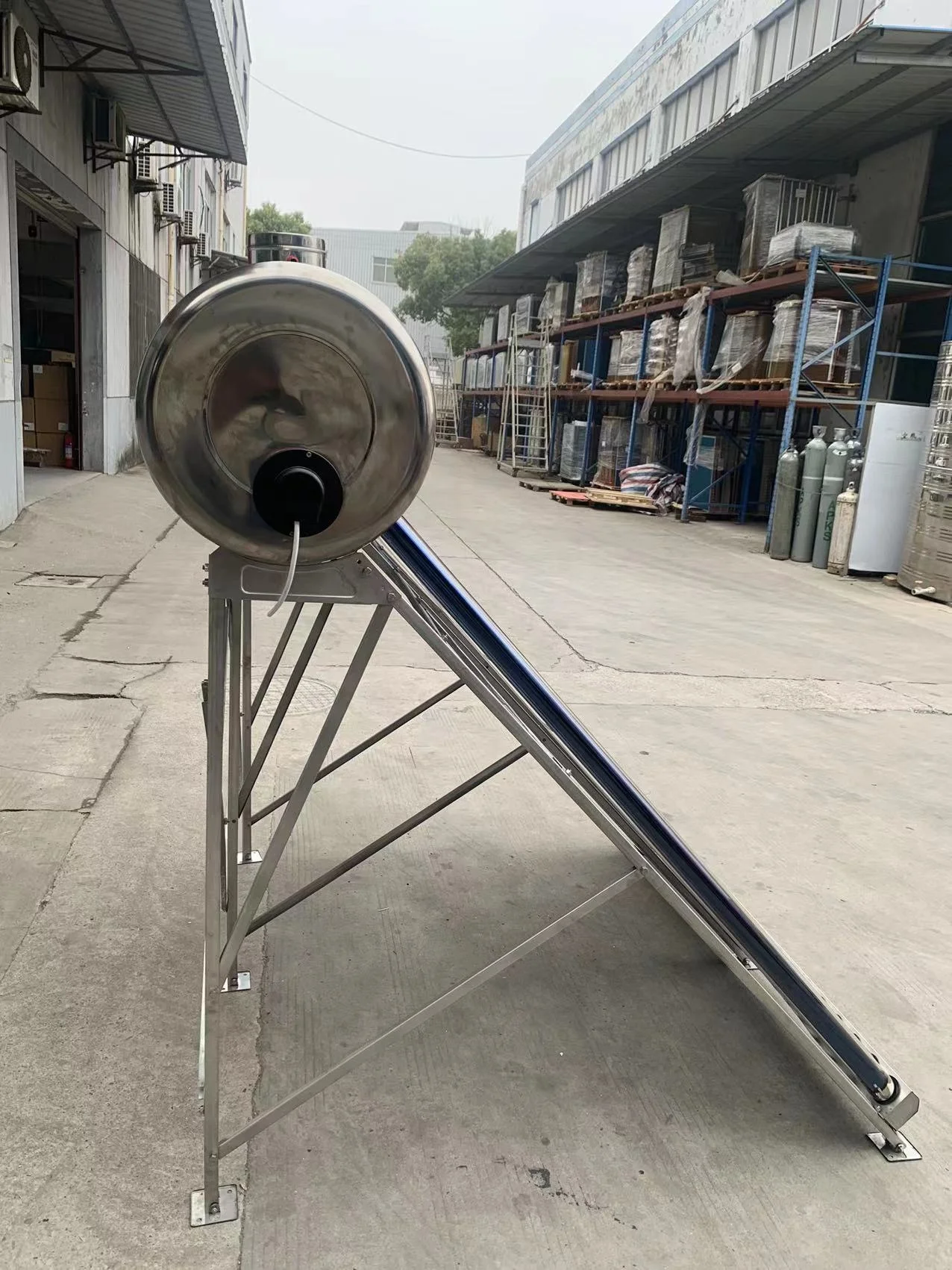 100L-300L Солнечный водонагреватель без давления из нержавеющей стали