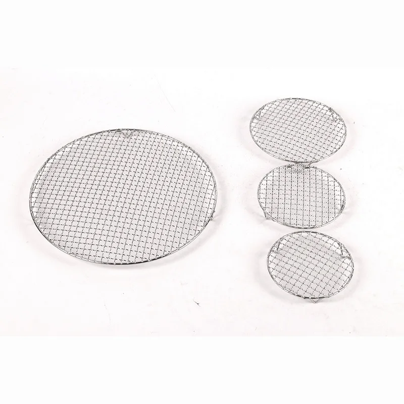 Customize logo Stainless Steel Edging Barbecue Net BBQ Grill Grates Grid Wire Mesh Net