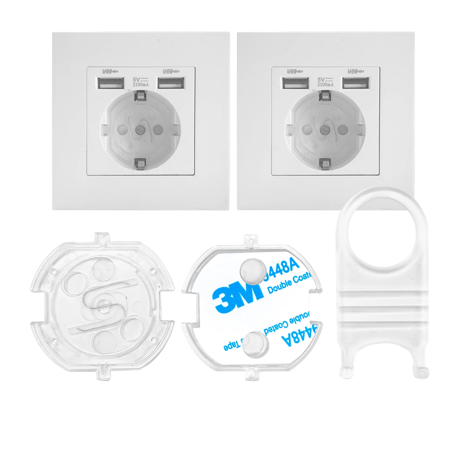 Wholesale Clear Outlet Covers (32 Pack) Value Pack /Baby Safety Outlet Plug Covers Durable & Steady /Child Proof Outlets cover