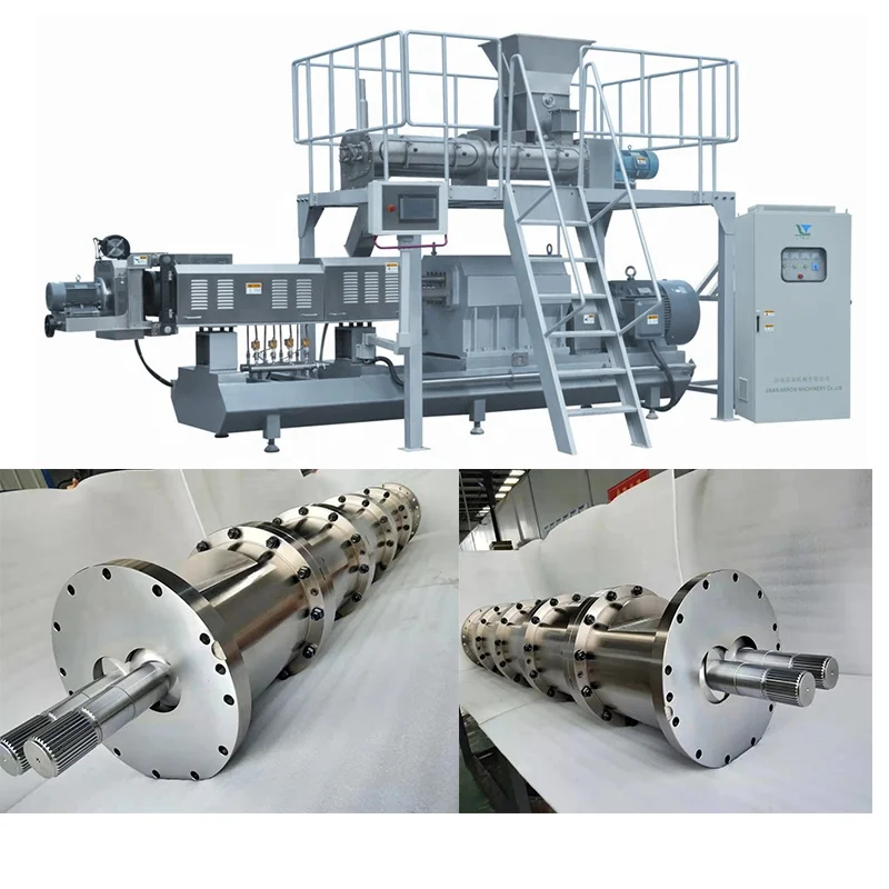 FT75 Automatic Extruded  soya protein Soy Protein Food Making Plant line