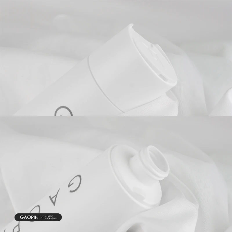 Recycled 250ml hdpe lotion container empty shampoo squeeze bottle plastic body wash flip cap top bottles