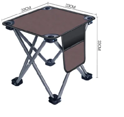 3 legged tripod portable easy carry outdoor travel fishing folding camping stool with strap/