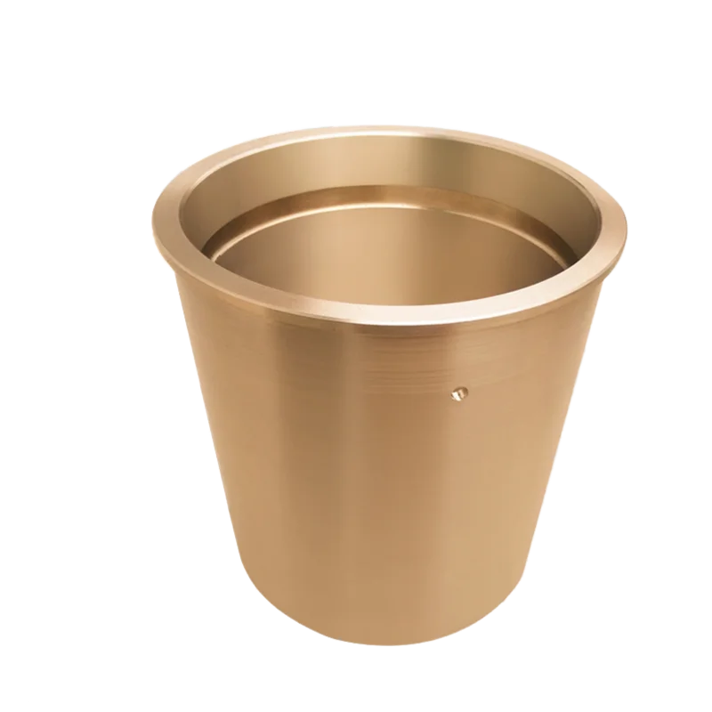 Mechanical Equipment Sliding Parts Wear Resistance Cylindrical Copper Sleeve