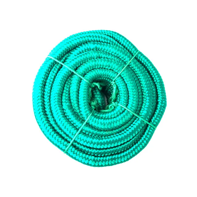 Hot Selling Durable Fishing Gear Green PP Braided Fishing Rope