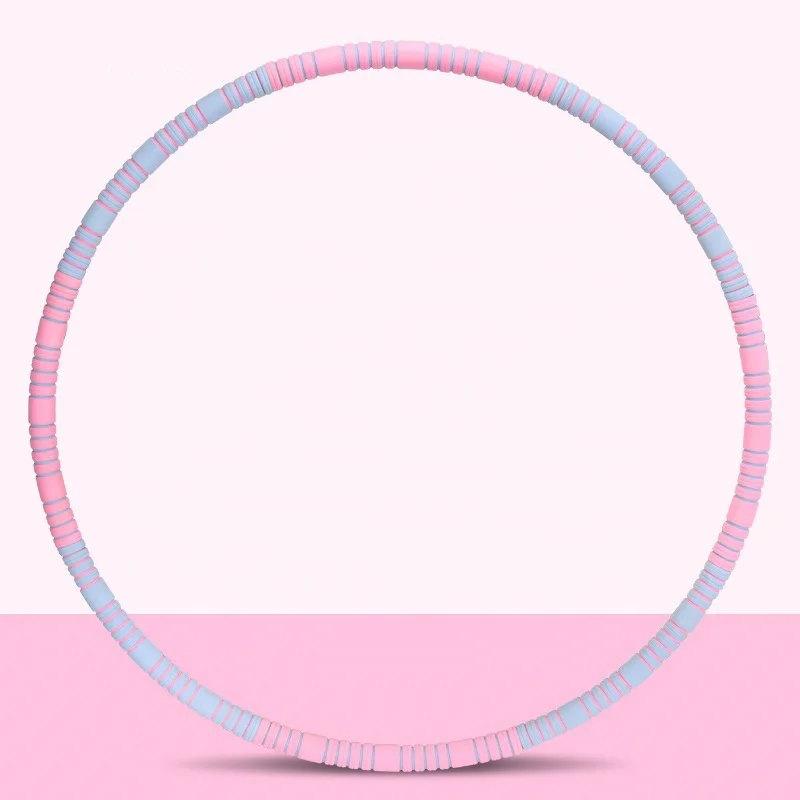 Detachable Smart Weighted Stainless Steel Hula Ring Hoop  with Weight Loss for Adults Fitness Exercise