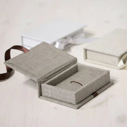 Premium glass crystal 8GB 16GB 32GB 64GB High speed USB 3.0 flash drive with linen box wholesale silver metal wedding USB stick