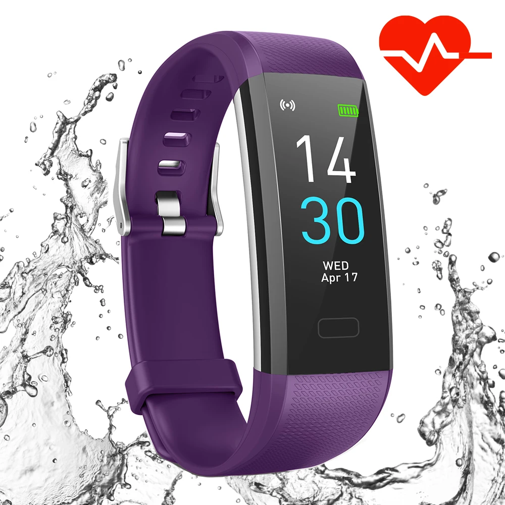 Wezone S5 2.0 Smart Bracelet 2021 New Fitness Tracker IP68 Waterproof CE ROHS Smart Bracelet with Factory Price