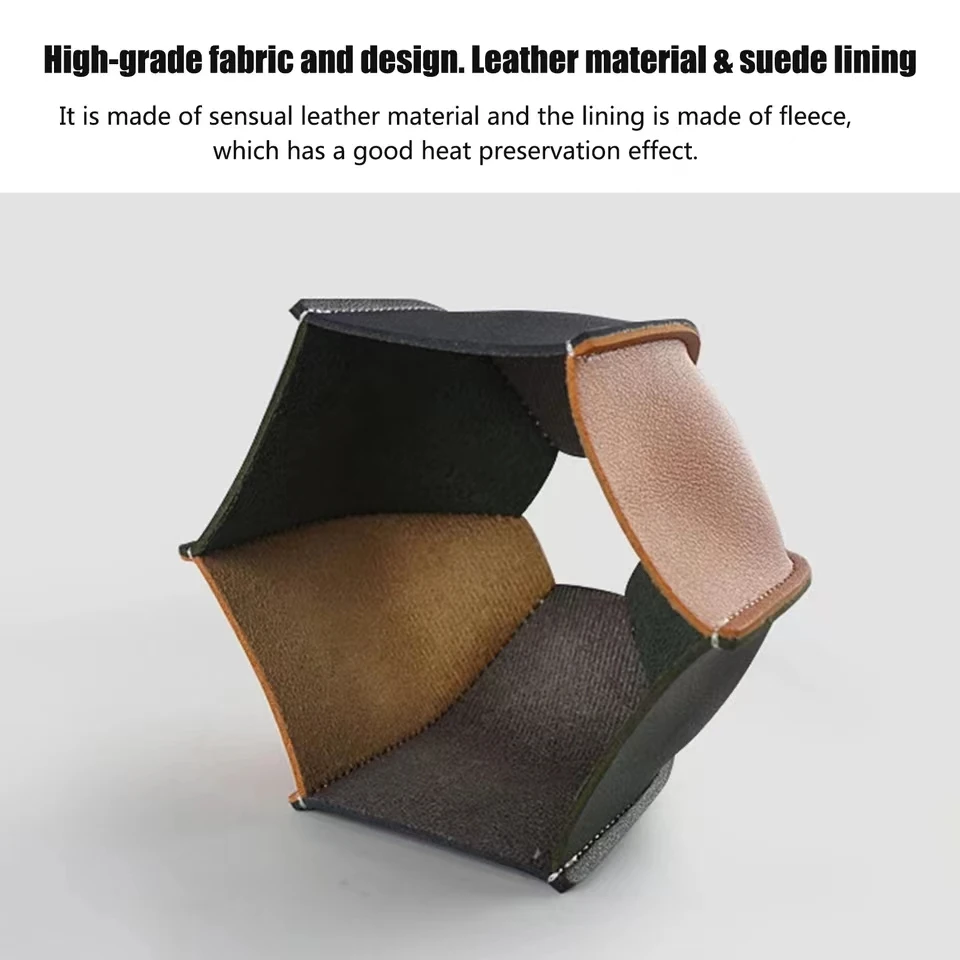 Leather Color Matching Propane Tank Cover Gas Bottle Cover, Waterproof Dustproof Outdoor Gas Stove For Camping Parts