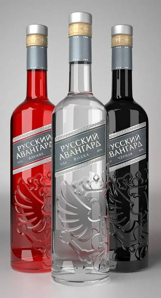 Русский ликер Avangard клюквенный настоика