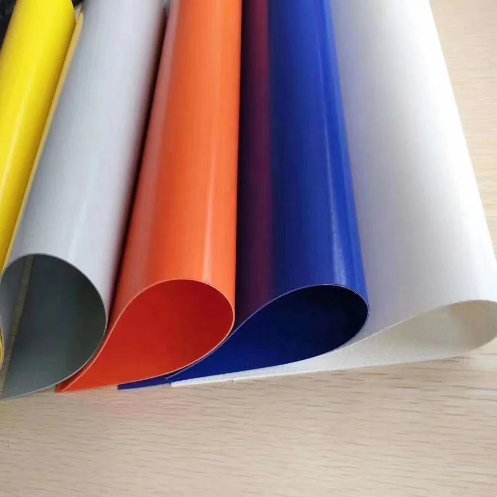 Matte/Glossy Canvas Pvc Tarpaulin Laminated Tarps Fabric