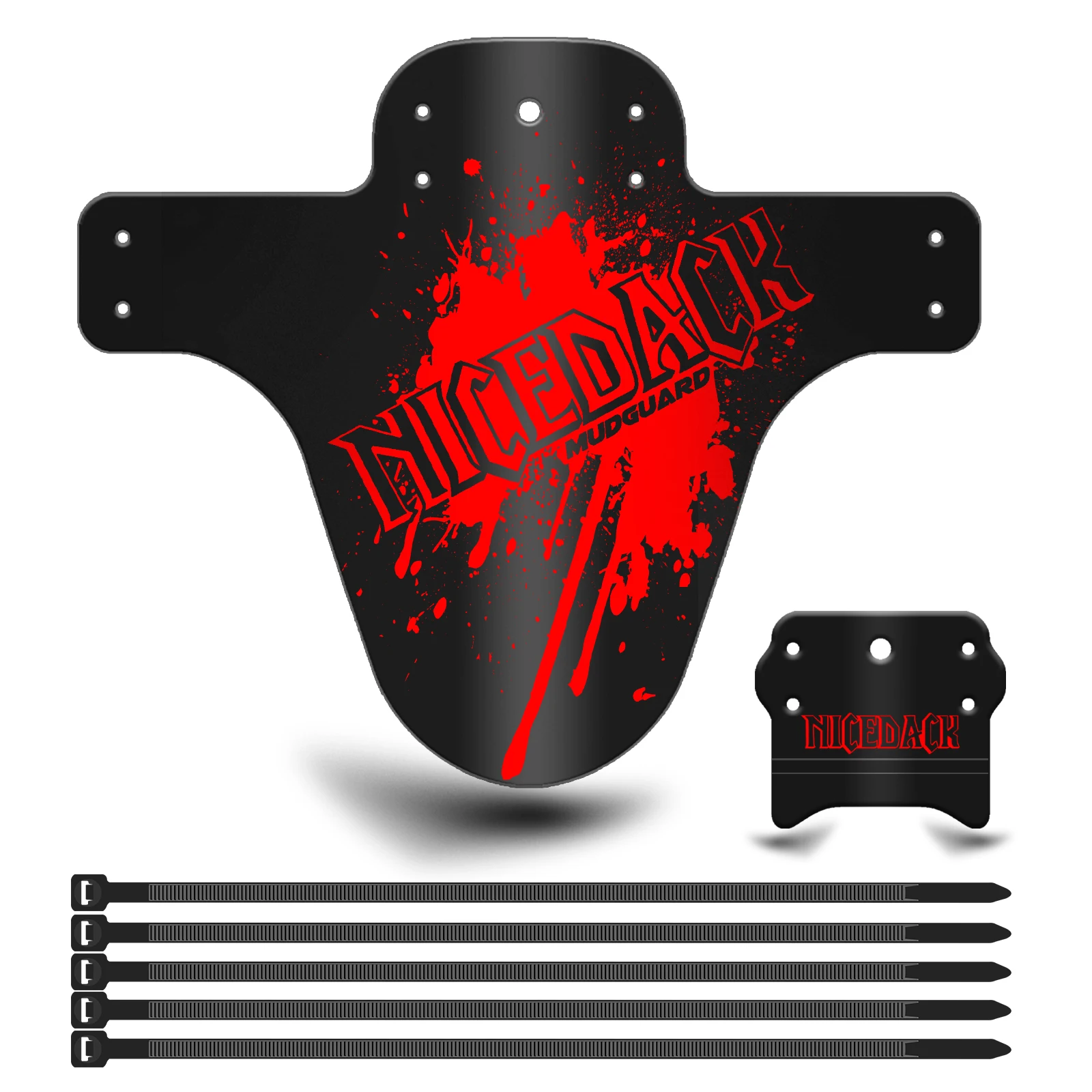 LIREDER Multi colors MTB Mountain Road Bike Fender Front Rear Plastic Rain Protection Cycling MudGuard bike Accessories