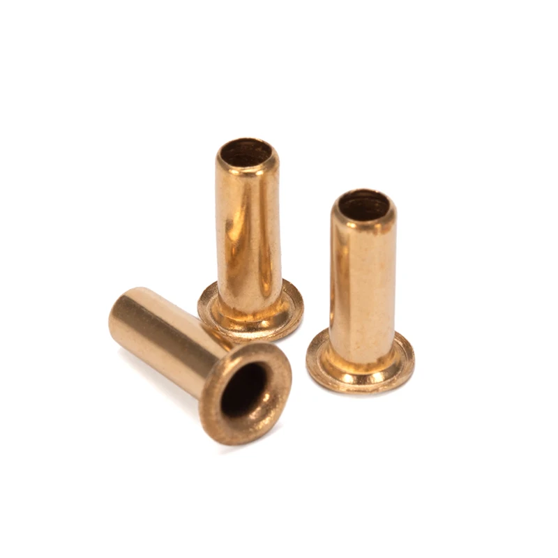 China Wholesale High Quality Copper Brass Rivets Manufacturer Accept Customization
