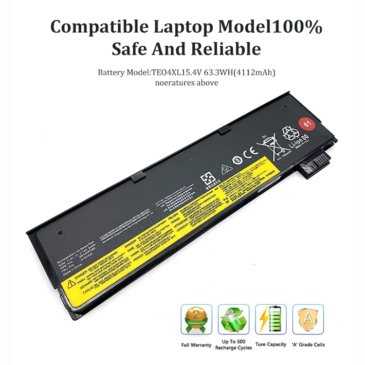 24Wh 11.4V 2100Mah T480 Genuine Brand New Laptop Lithium-Ion Battery For Lenovo Thinkpad A475 A485 T470 T570 T480 T580 P51S