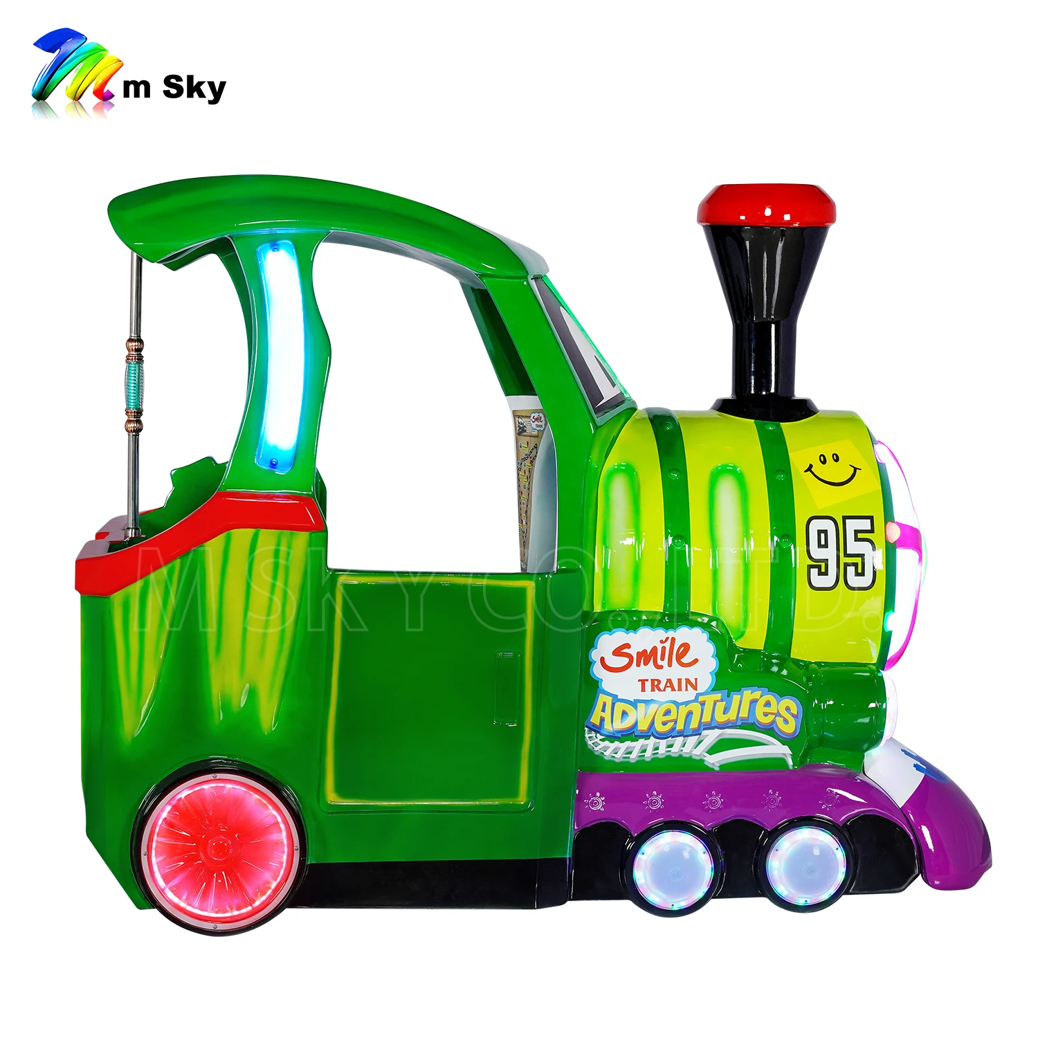 KA-280 Smile Train Kids Game Machine educated coin operated family kids machines in game center