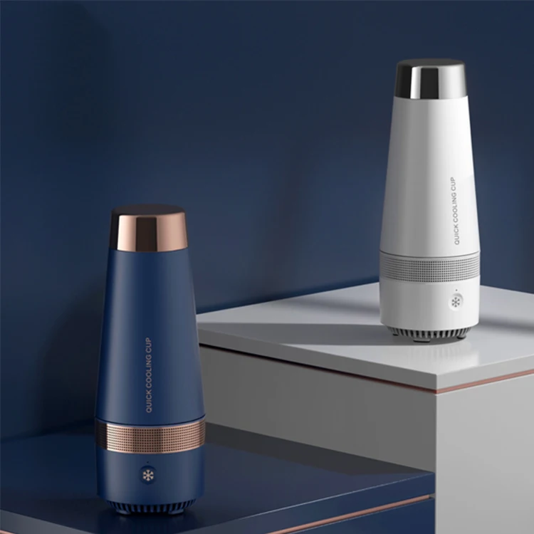 Jiffi Usb Charging 330ml Food Grade Material Stainless Steel Heat And Cold Smart Drinkware Water Bottle